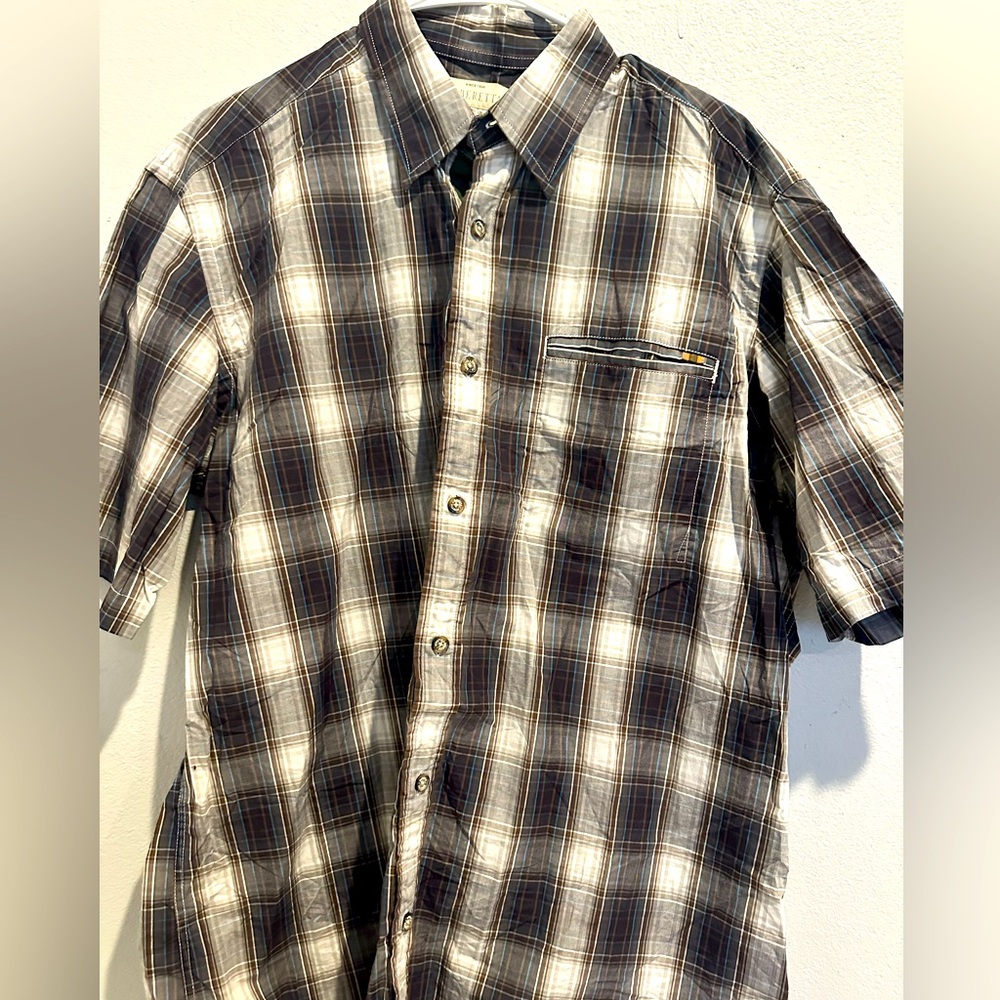 Beretta Outdoors Men’s plaid Button Down Shirt